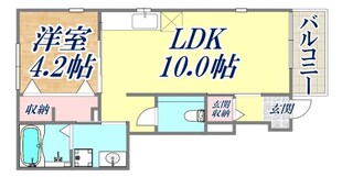 ルシェロ上ヶ原の物件間取画像